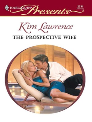 cover image of The Prospective Wife